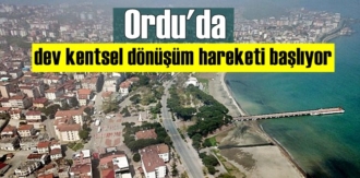 Bakanlık, Ordu'nun birçok noktasında dönüşüm için harekete geçti