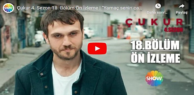 1 Ocak – Çukur 110.Bölüm Fragmanına bakıver