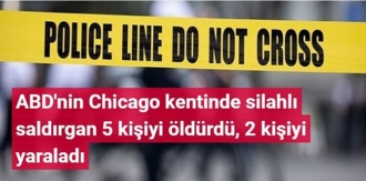 ABD'nin Chicago kentinde silahlı saldırı Ölü ve yaralılar var