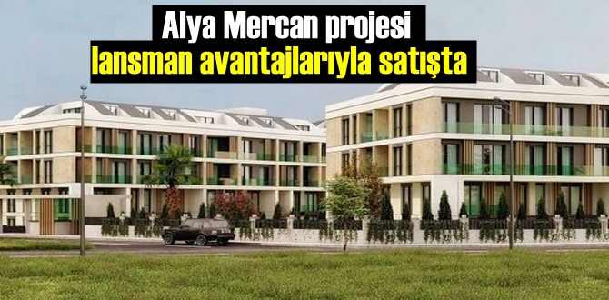 İstanbul'da inşa edilen Alya Mercan projesinde satışlar başladı