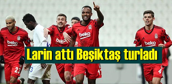 Beşiktaş - Çaykur Rizespor skor 1-0, Beşiktaş'ın yüzü güldü çeyrek finade!