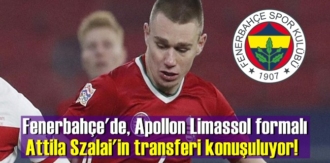Fenerbahçe'de, Apollon Limassol formalı Attila Szalai'in transferi konuşuluyor!