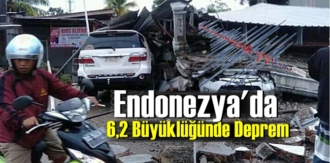 Endonezya'nın Sulawesi adasında 6,2 Büyüklüğünde Deprem! Çok sayıda Ölü var!