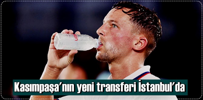 Kasımpaşa'nın yeni transferi 30 yaşındaki Drinkwater İstanbul'da