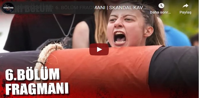 16 Ocak – Survivor 2021 6.Bölüm Fragmanına bakıver