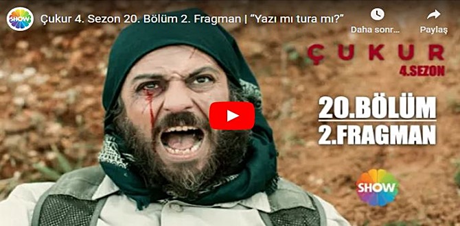 17 Ocak – Çukur 112.Bölüm 2. Fragmanına bakıver