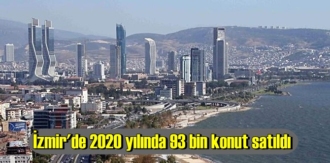 İzmir'de 2020 yılında konut satışları artış gösterdi. İşte tüm istatistikler