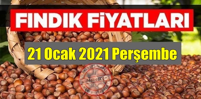 21 Ocak 2021 Perşembe Türkiye günlük Fındık fiyatları, Fındık bugüne nasıl başladı