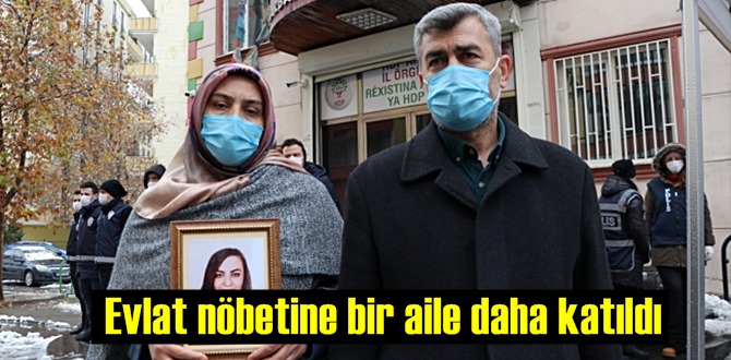 Yeni katılımlar sürüyor, Evlat nöbetine yeni bir aile daha katıldı