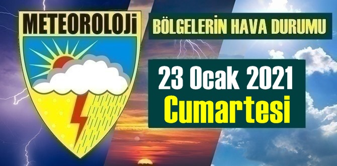 23 Ocak 2021 Cumartesi Hava durumu açıklandı, Bölgelerimizde Buzlanma ve Don ağırlıklı olacak!