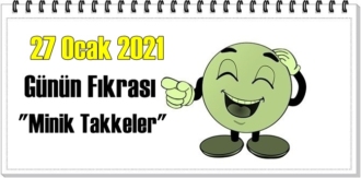 Günün Komik Fıkrası – Minik Takkeler / 27 Ocak 2021