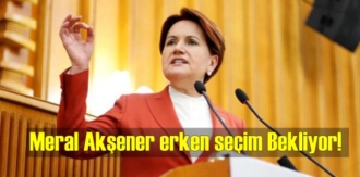 Meral Akşener erken seçim beklemekte! tarih bile açıkladı!