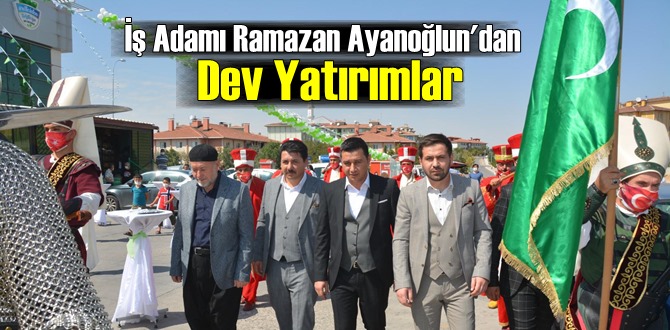 İş insanı Ramazan Ayanoğlu: Emek kadar güzel bir şey yoktur!