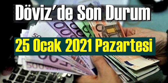 25 Ocak 2021 Pazartesi