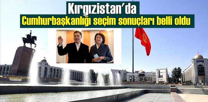 Kırgızistan'da Cumhurbaşkanlığı seçim sonuçları belli oldu, zafer Caparov'un