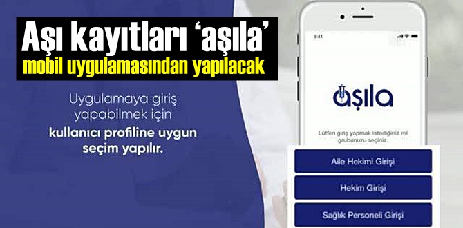 Sağlık Bakanlığı’ndan yeni uygulama! Aşı kayıtları ‘aşıla’ mobil uygulamasından yapılacak