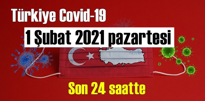 1 Şubat pazartesi Koronavirüs verileri açıklandı,bugün ? Can kaybı yaşandı!