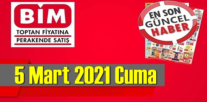 5 Mart 2021 Cuma BİM aktüel ürünler kataloğu açıklandı