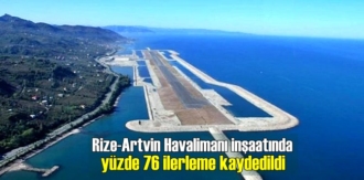 Rize-Artvin Havalimanı'nda sona yaklaşıldı. İşte çalışmalarda son durum..