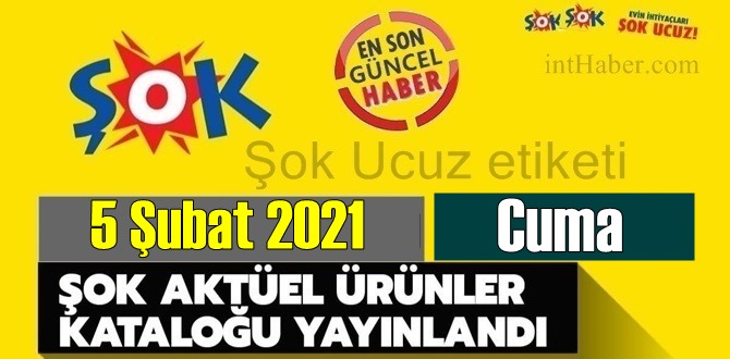 5 Şubat 2021 Cuma ŞOK aktüel ürünler kataloğu açıklandı