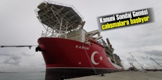 Kanuni Sondaj Gemisi Göreve Hazır,çalışmalar başlıyor!