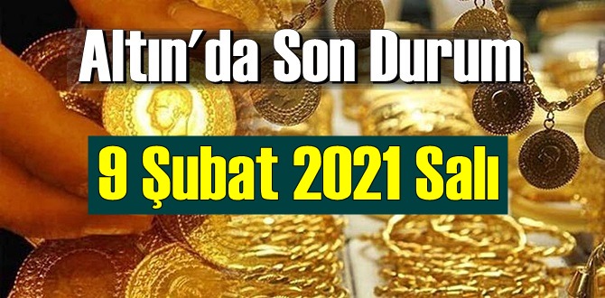 Bugün 9 Şubat 2021 Salı Altın fiyatları SON DAKİKA! Gram Altın Çeyrek Altın