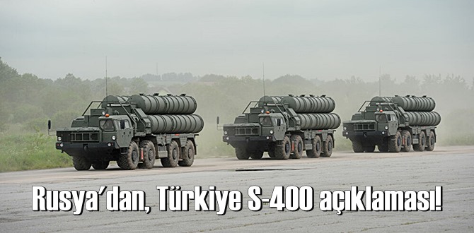 Rusya'dan, Türkiye S-400 açıklaması! Türkiye ile temas halindeyiz!