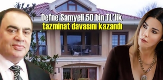 İşadamı Yusuf Araz Defne Samyeli'ye 50 bin TL'lik tazminata mahkum oldu