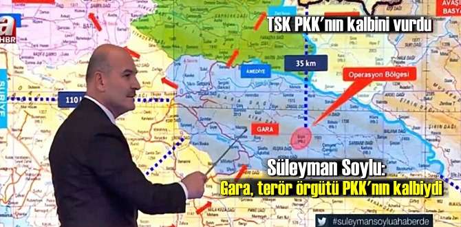 Süleyman Soylu: Gara Operasyonunu anlattı,Gara PKK'nın kalbiydi