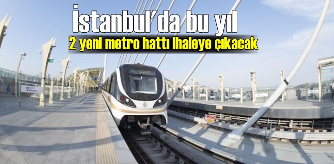 İstanbul'un raylı ağı büyüyor. 2021 yılında yeni metro hatları projelendirilecek.