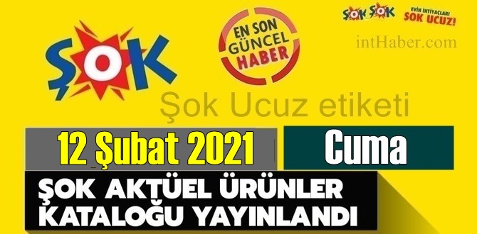 12 Şubat 2021 Cuma ŞOK aktüel ürünler kataloğu açıklandı