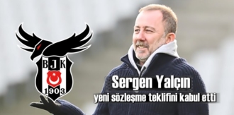 Başarılı teknik direktör Sergen Yalçın yeni sözleşmeye Evet dedi!
