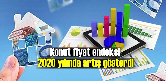 Konut fiyat endeksi 2020 yılında artış gösterdi