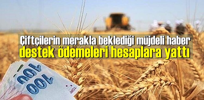 Müjdeli haber, Pakdemirli: Üreticilerimizin destek ödemeleri hesaplara yattı