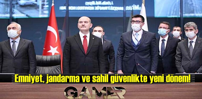 GAMER Muhabere Sistemi Emniyet, jandarma ve sahil güvenlikte!