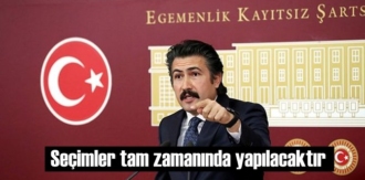 Ak Partiden yeni bir Erken seçim açıklaması! Seçimler tam zamanında yapılacaktır