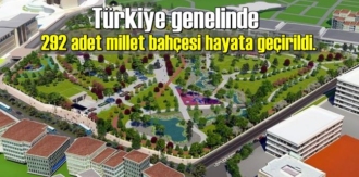 Millet bahçeleri deprem toplanma alanları olarak da kullanılacak