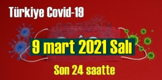 9 mart 2021 Salı Koronavirüs verileri yayınlandı, bugün 64 Can kaybı yaşandı!
