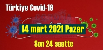 14 mart 2021 Pazar Koronavirüs verileri yayınlandı, bugün 68 Can kaybı yaşandı!