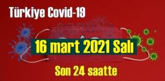 16 mart 2021 Salı Koronavirüs verileri yayınlandı, bugün 63 Can kaybı yaşandı!