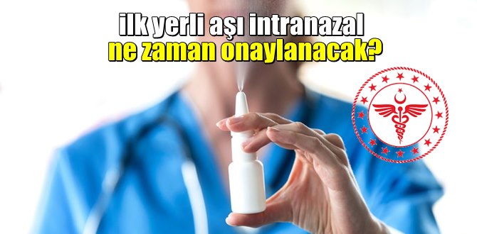 ilk yerli aşı intranazal ne zaman onaylanacak?