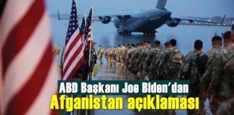 ABD Başkanı Biden: ABD Ordusu Afganistan’da Uzun süre kalamayacak!