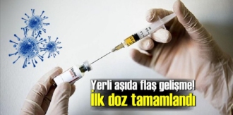 Yerli aşıda çalışmalar devam, sona bir adım kaldı!