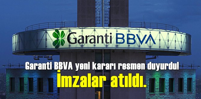 Garanti BBVA'dan Dijital bankacılıkta önemli bir adım! İmzalar atıldı.