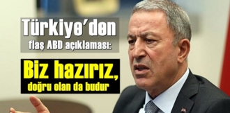 Biz hazırız, doğru olan da budur