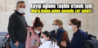 Bir annenin en zor anı! 8 gün önce kaybolan oğlunu teşhis etmek için morga getirildi