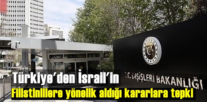 Türkiye: İsrail'i Filistin halkıyla dayanışma sergilemeye davet ediyoruz!