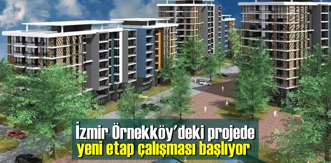 İzmir'in önemli dönüşüm projeleri arasında yer alan projede çalışmalar sürüyor