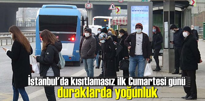 duraklarda yoğunluk