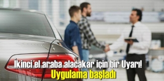İkinci el araba alacakar için bir Uyarı!
